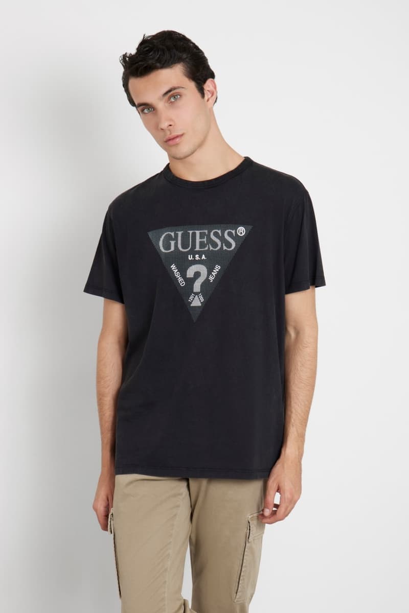 GUESS TRICOU FULL BLACK BIG LOGO