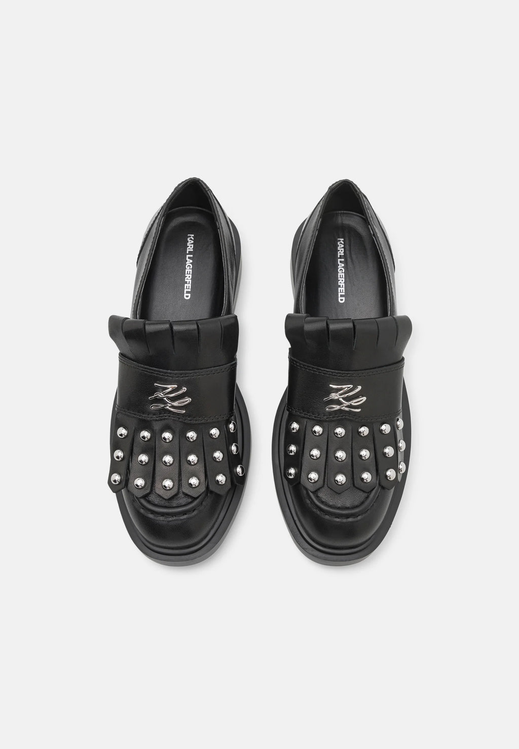 KARL LAGERFELD PANTOFI PIELE MACIE STONES