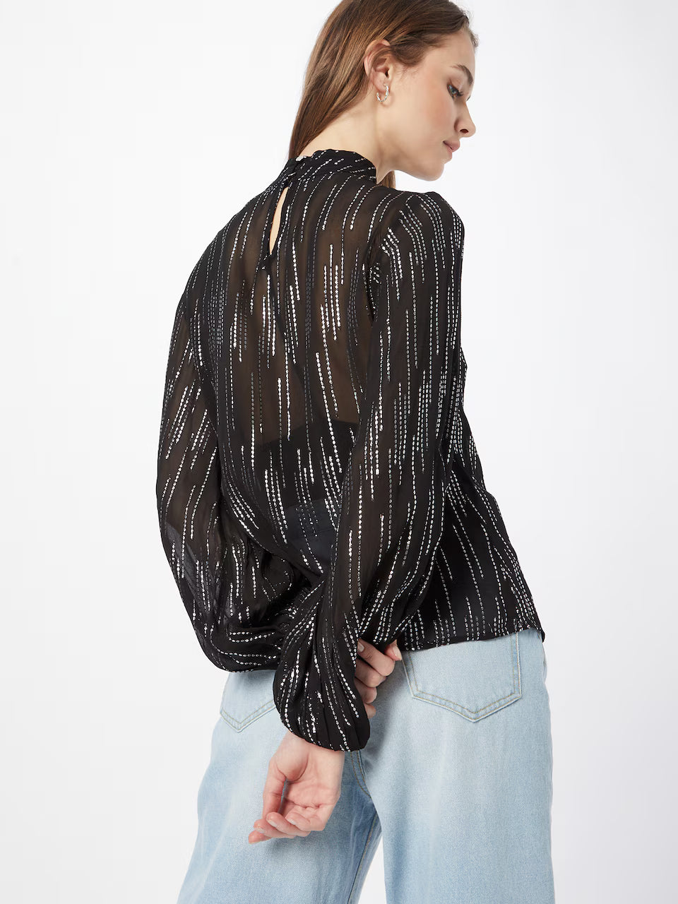 WALLIS BLUZA ELEGANTA BLACK