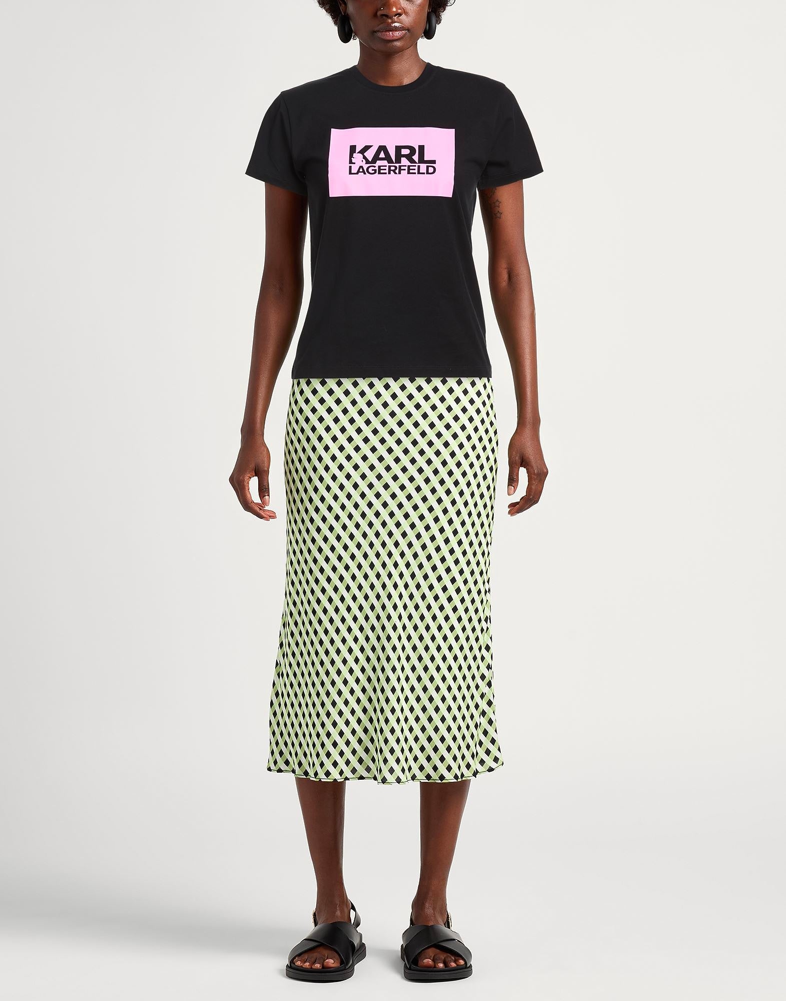 KARL LAGERFELD JEANS BIG STACK LOGO