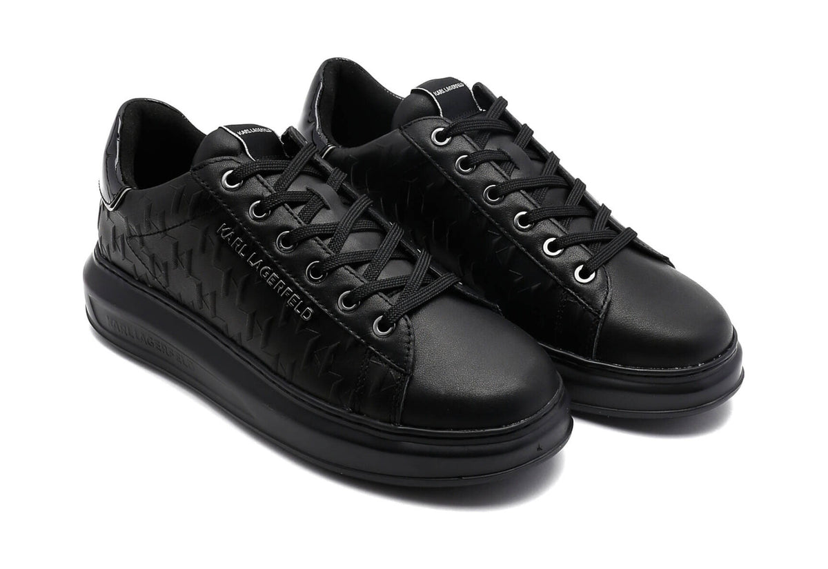 KARL LAGERFELD PANTOFI SPORT MONOGRAM BLACK