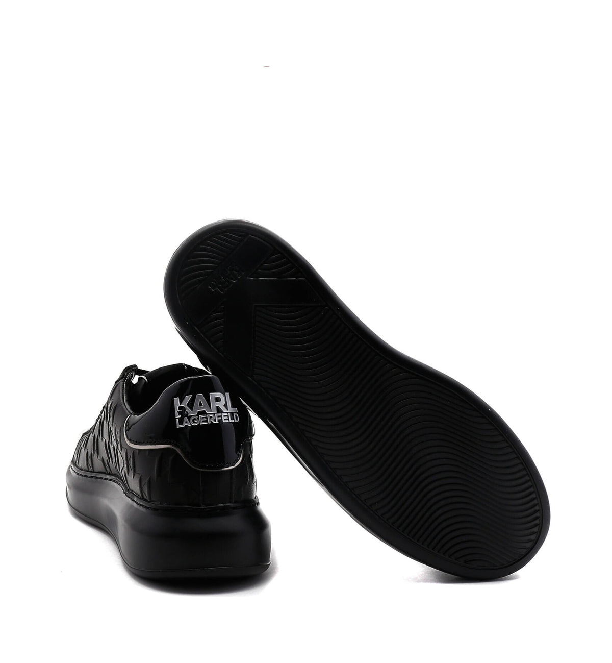 KARL LAGERFELD PANTOFI SPORT MONOGRAM BLACK