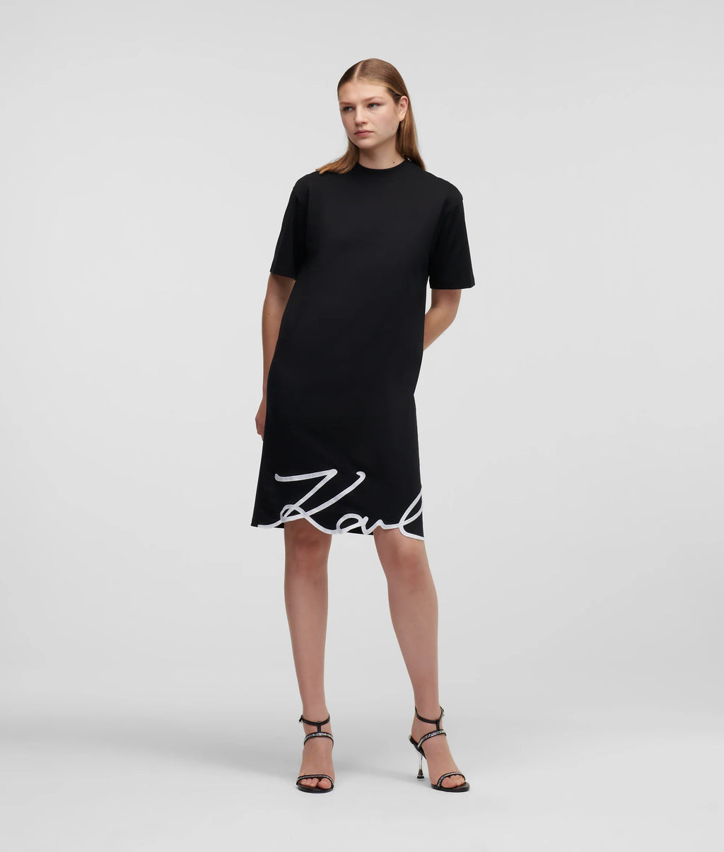 KARL LAGERFELD ROCHIE SIGNATURE BLACK