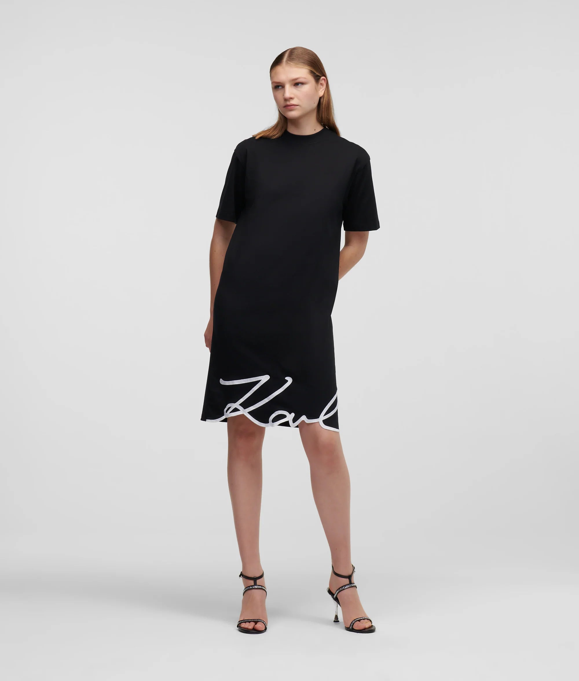 KARL LAGERFELD ROCHIE SIGNATURE BLACK