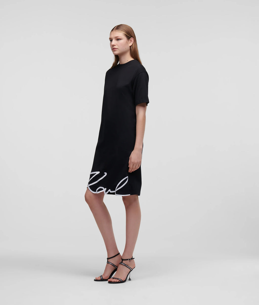 KARL LAGERFELD ROCHIE SIGNATURE BLACK