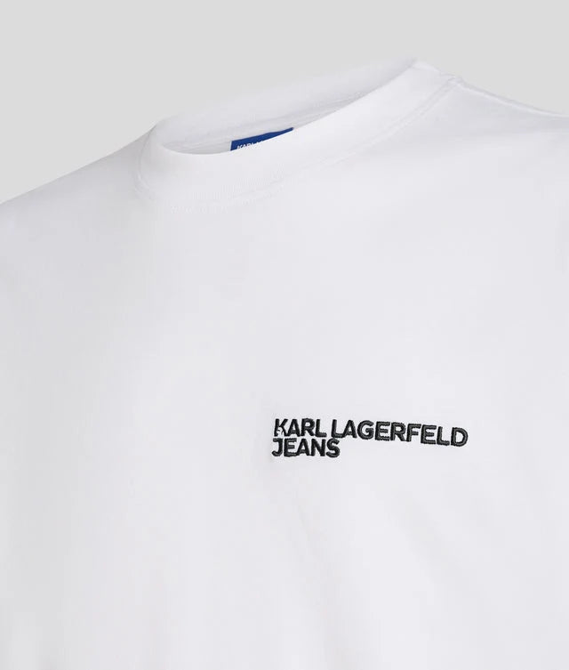 KARL LAGERFELD TRICOU KLJ SLIM SSLV WHITE
