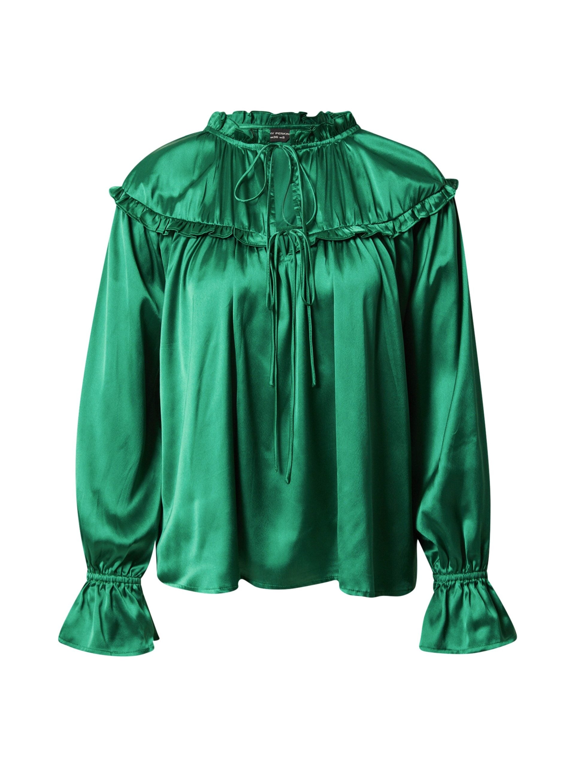 DOROTHY PERKINS BLUZA ELEGANTA VERDE SMARALD