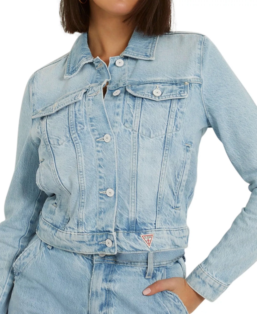 GUESS GEACĂ LIGHT DENIM