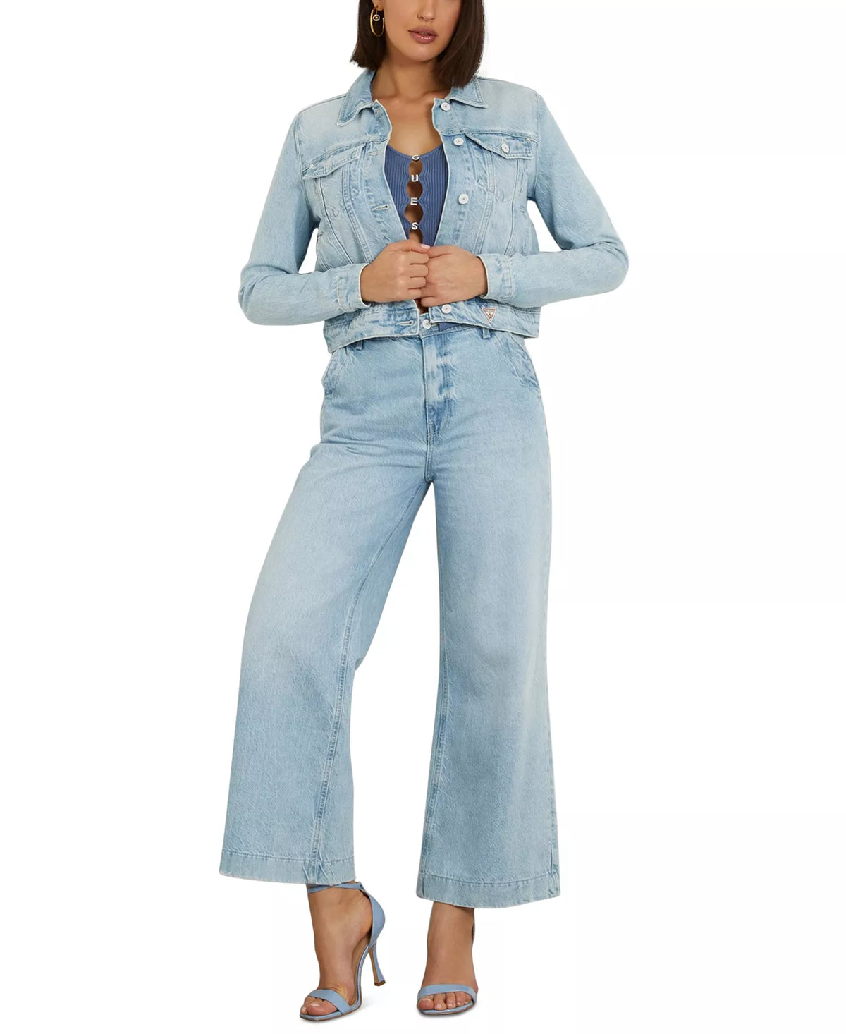 GUESS GEACĂ LIGHT DENIM
