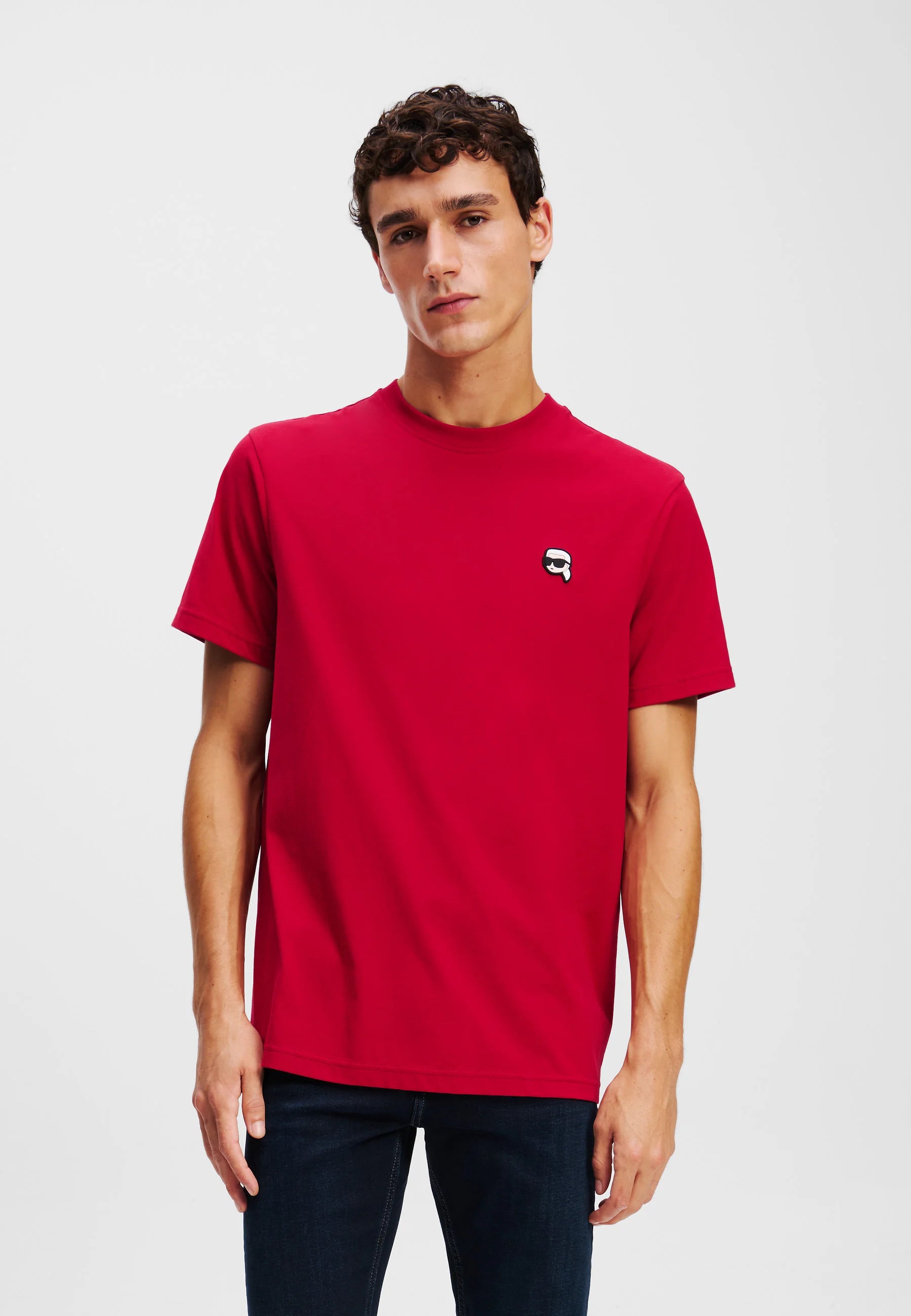 KARL LAGERFELD JEANS TRICOU ROSU 10