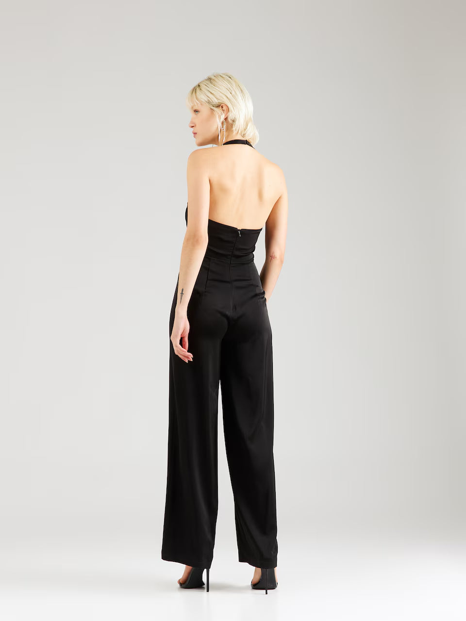 MISSPAP SALOPETA SATIN NEGRU