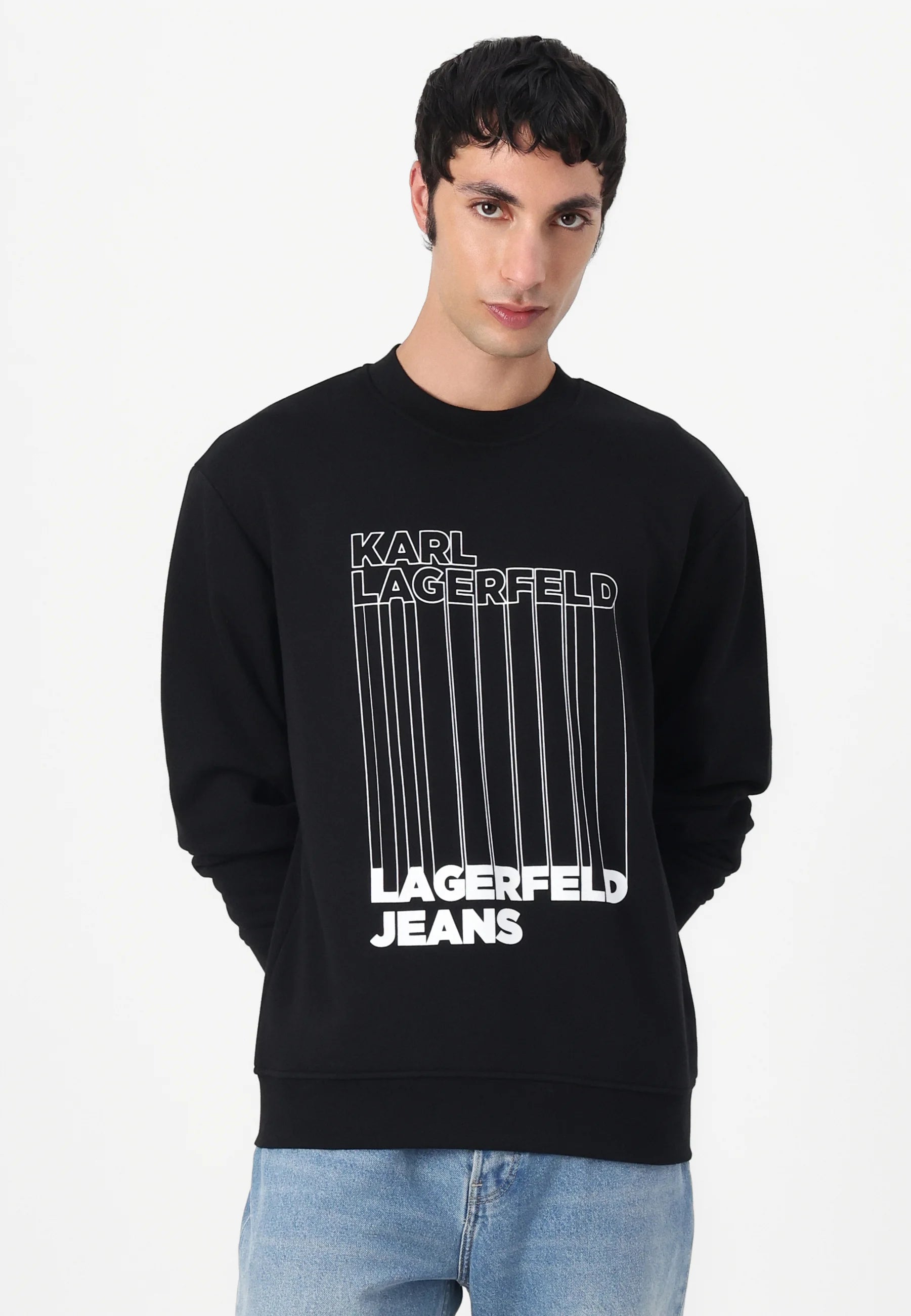 KARL LAGERFELD JEANS HANORAC BARCODE NEGRU