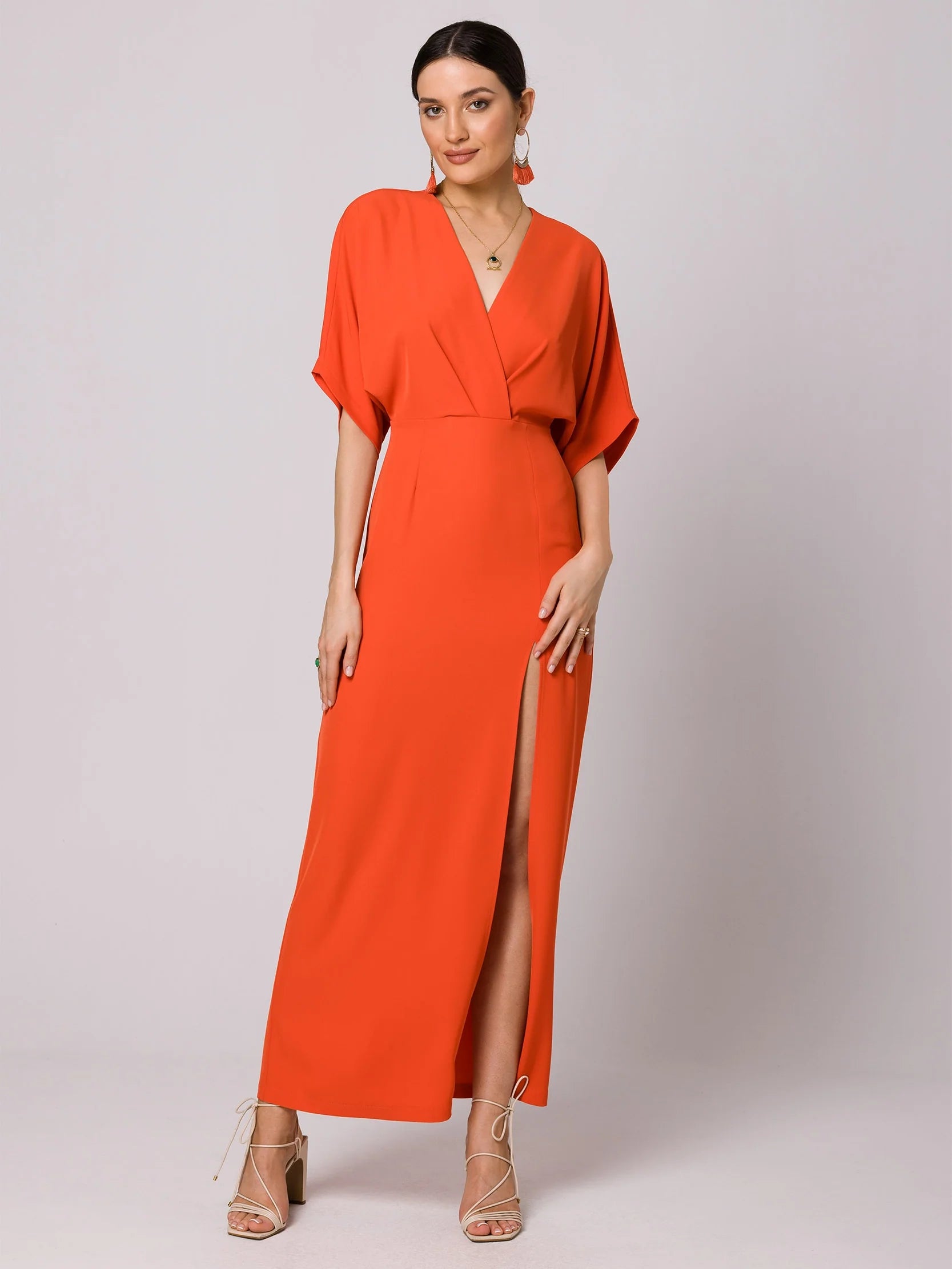 MAKOVER ROCHIE ELEGANTĂ ORANGE