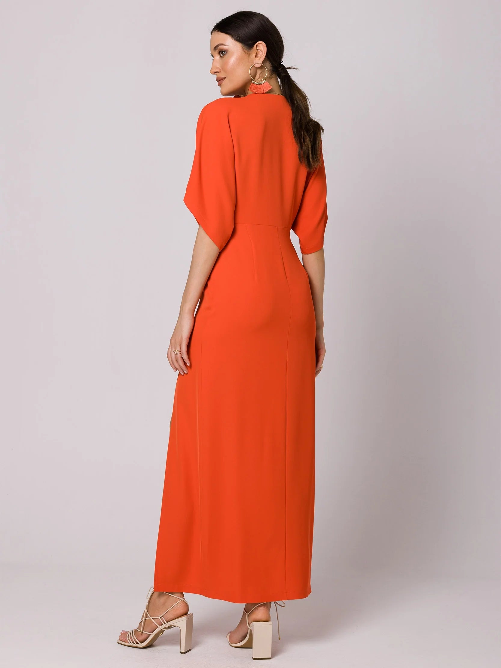 MAKOVER ROCHIE ELEGANTĂ ORANGE