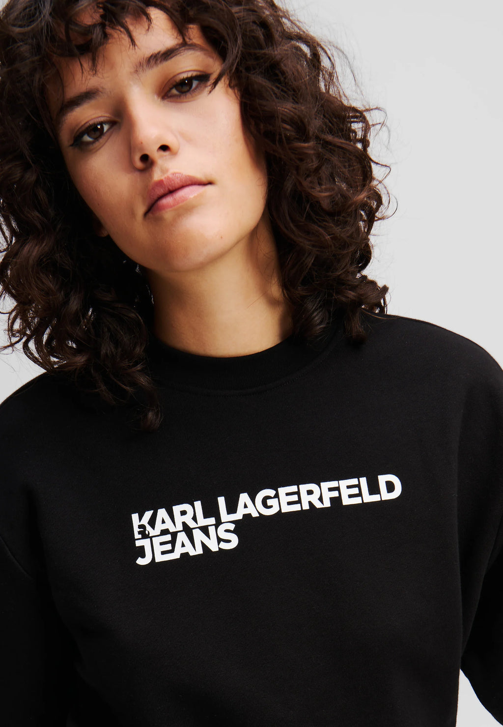 KARL LAGERFELD JEANS BLUZA CU MANECA LUNGA
