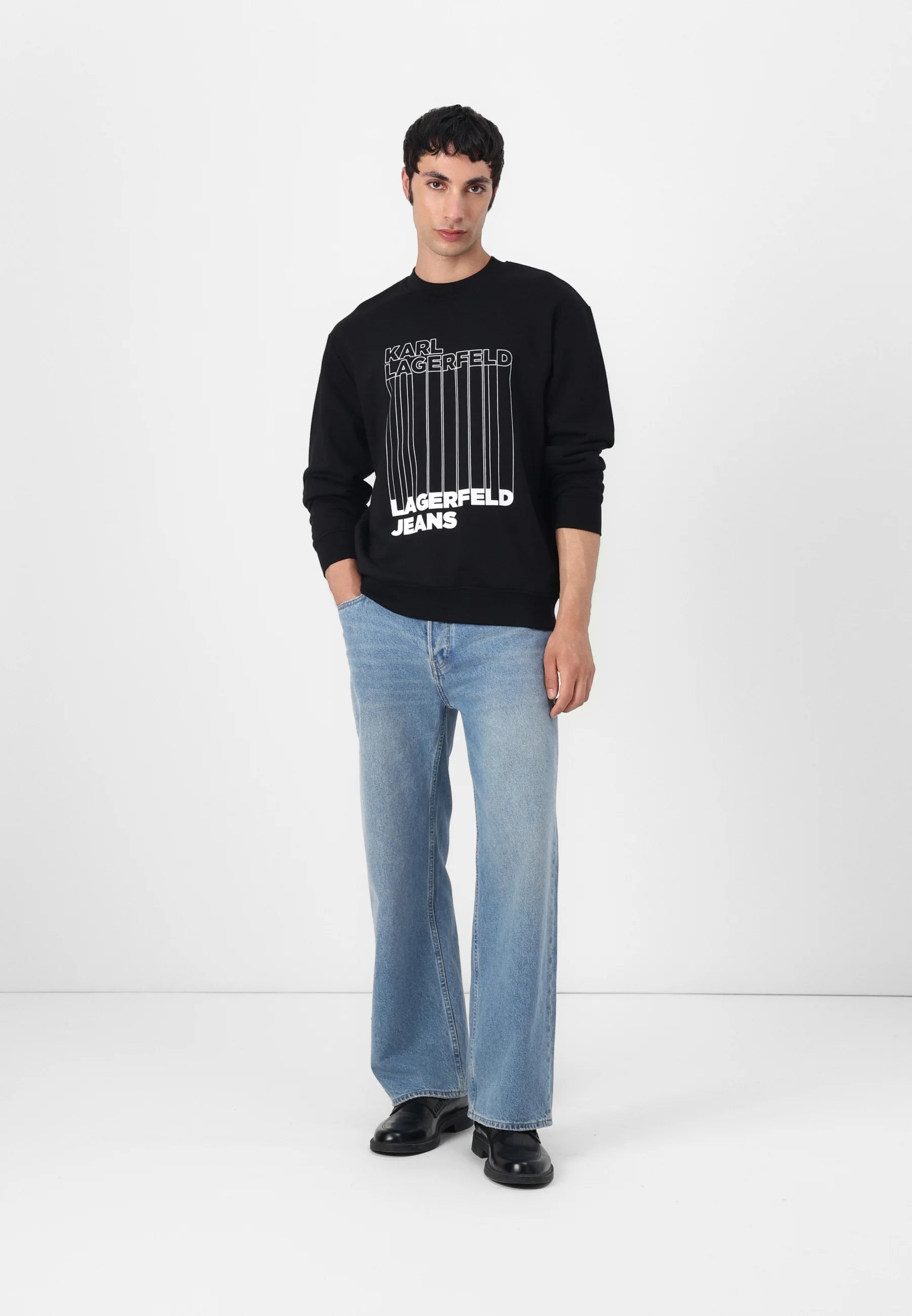 KARL LAGERFELD JEANS HANORAC BARCODE NEGRU