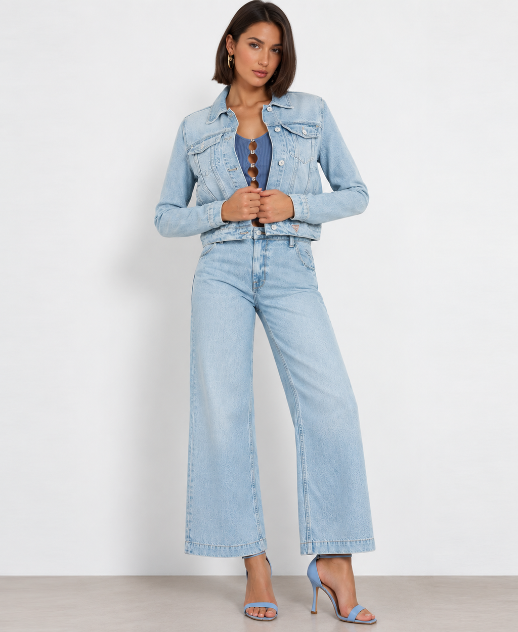 GUESS LIGHT BLUE DENIM