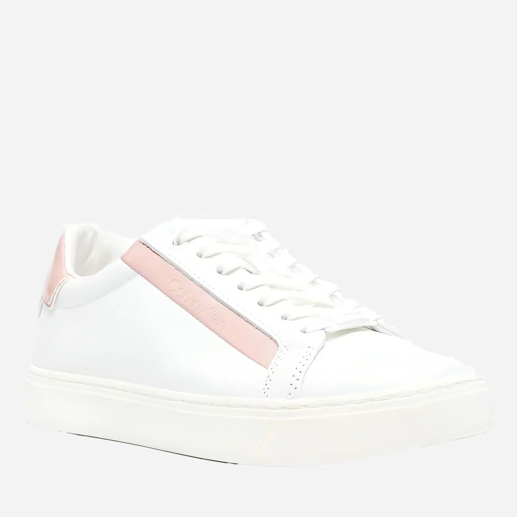 CALVIN KLEIN WHITE & PINK SNEAKERS