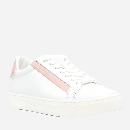 CALVIN KLEIN WHITE & PINK SNEAKERS