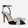 STEVE MADDEN PANTOFI CU TOC NAVY