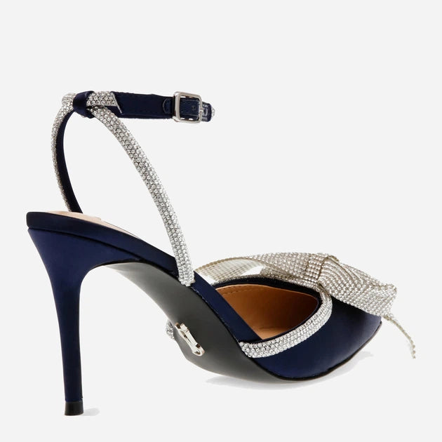 STEVE MADDEN PANTOFI CU TOC NAVY