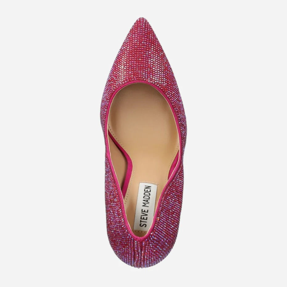 STEVE MADDEN PANTOFI CU TOC ELECTRIC PINK