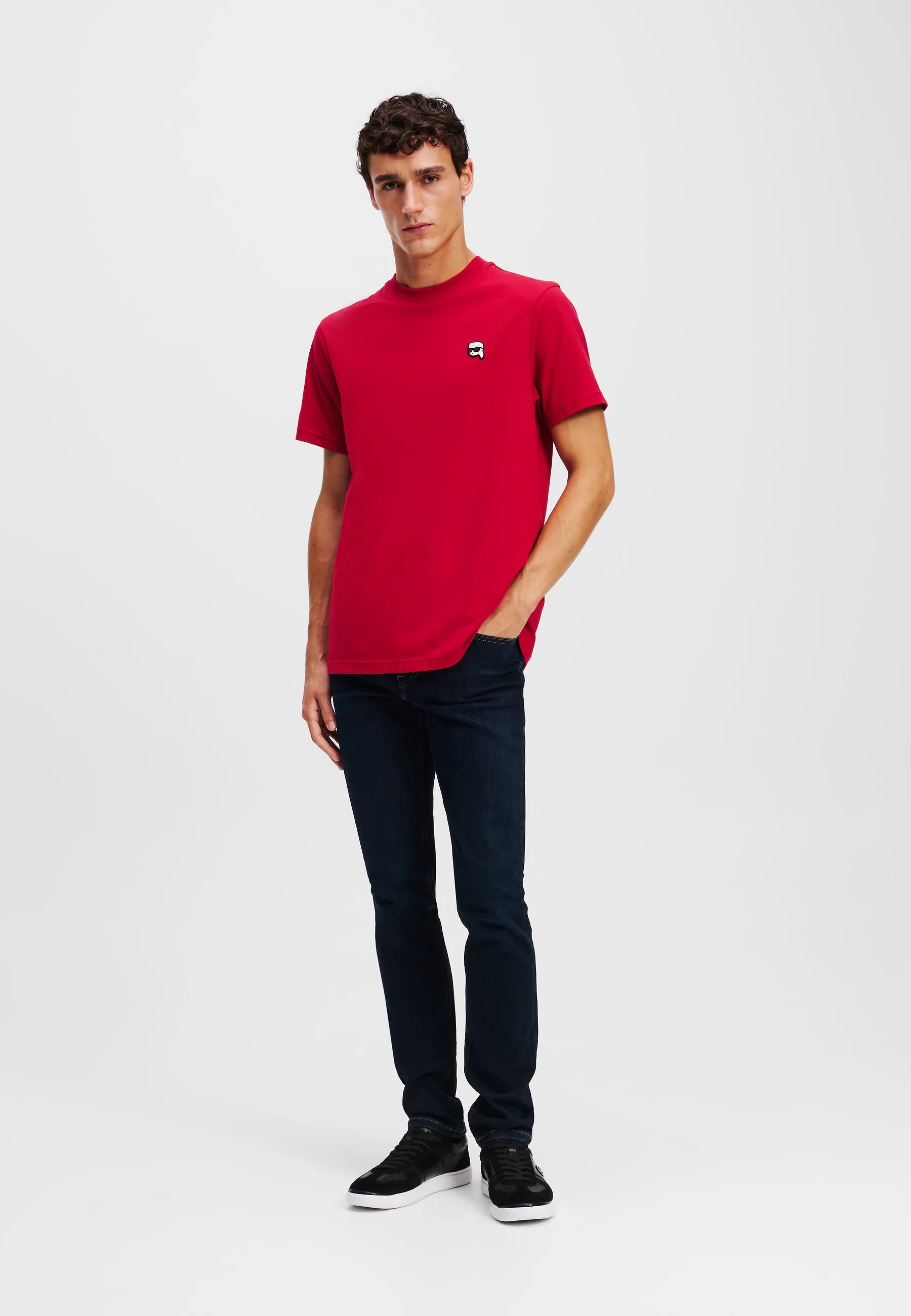 KARL LAGERFELD JEANS TRICOU ROSU 10