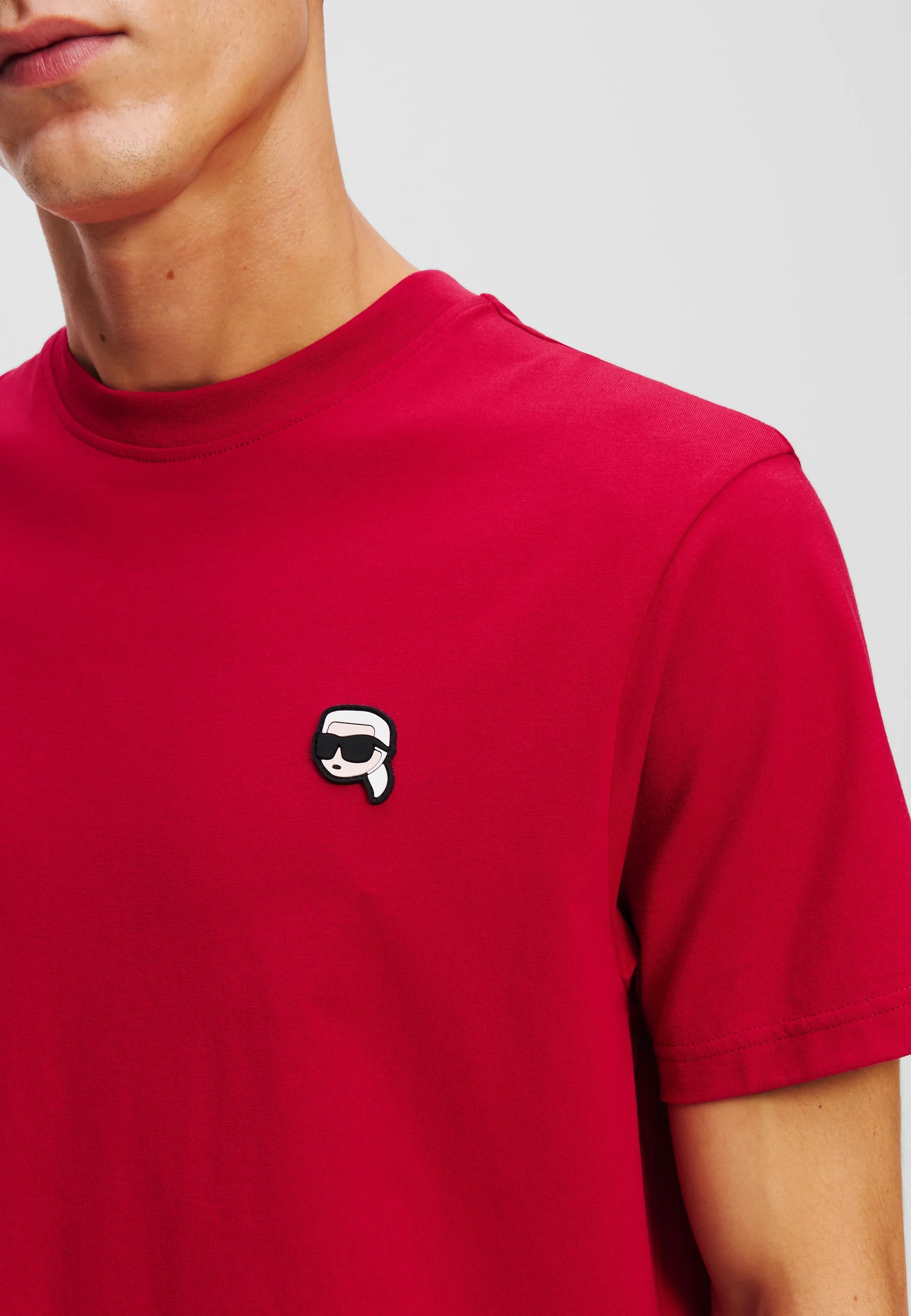 KARL LAGERFELD JEANS TRICOU ROSU 10