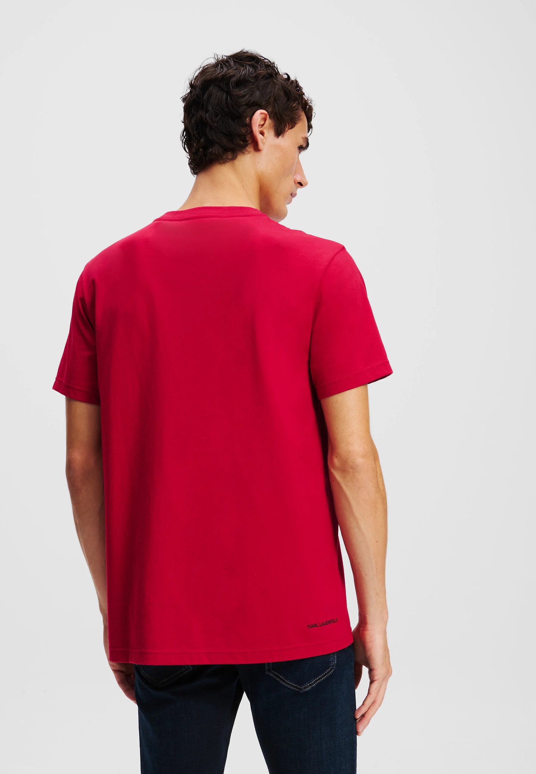 KARL LAGERFELD JEANS TRICOU ROSU 10