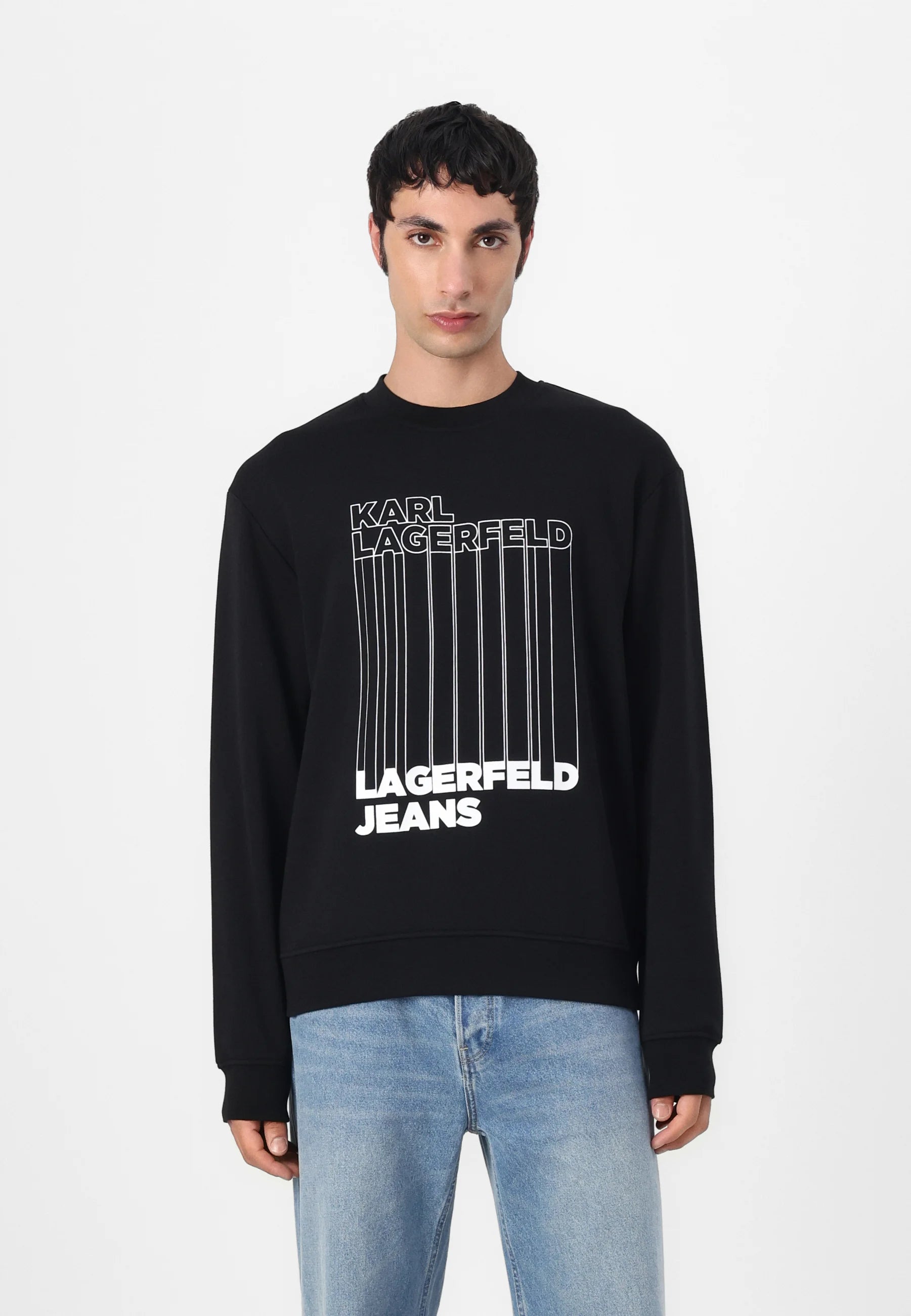 KARL LAGERFELD JEANS HANORAC BARCODE NEGRU