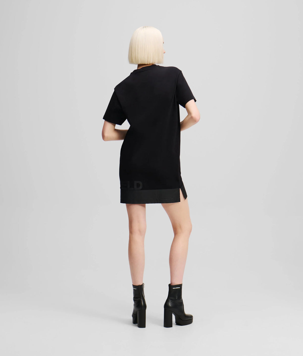 KARL LAGERFELD ROCHIE GRAPHIC BLACK