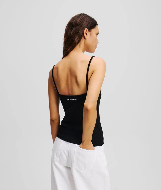 KARL LAGERFELD TOP IKON NEGRU