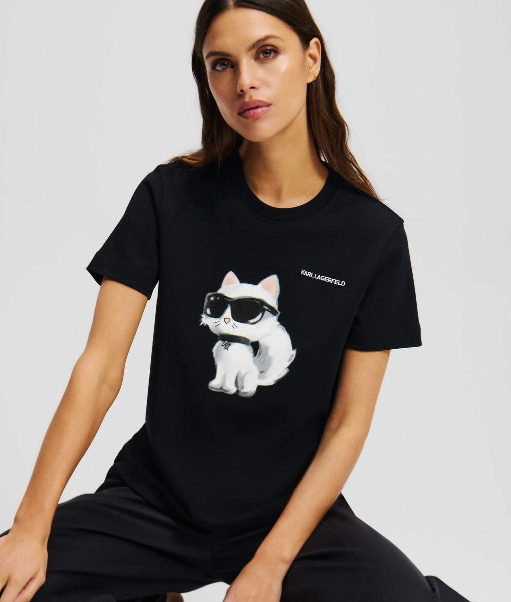 KARL LAGERFELD TRICOU IKON AQUARELLE