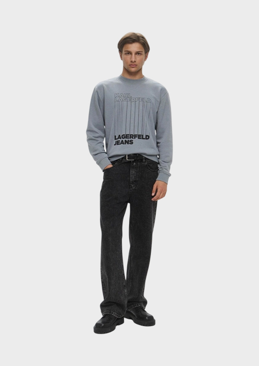 KARL LAGERFELD JEANS HANORAC BARCODE GRAY