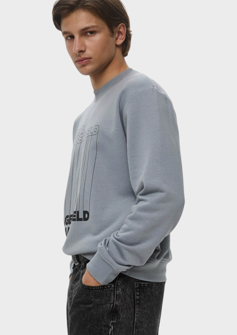 KARL LAGERFELD JEANS HANORAC BARCODE GRAY