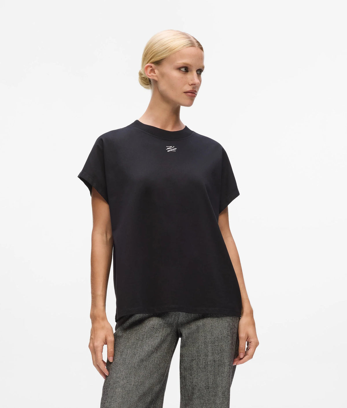 KARL LAGERFELD TRICOU AUTOGRAPH BLACK
