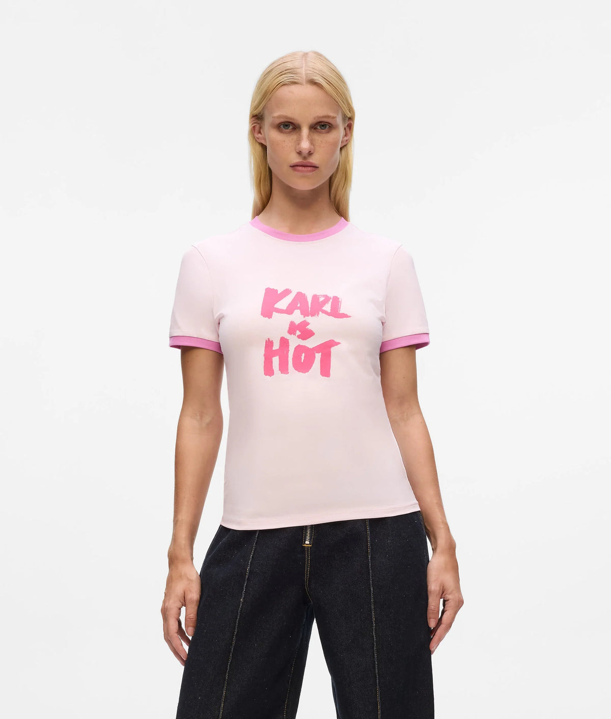 KARL LAGERFELD TRICOU PINK LADY