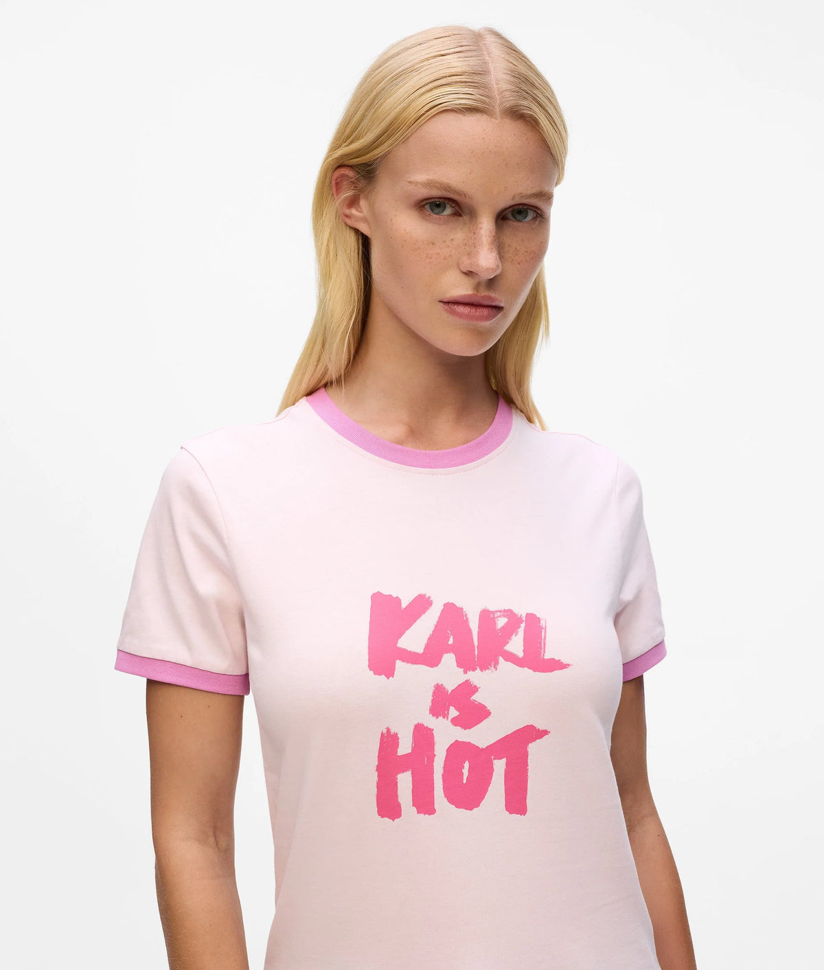 KARL LAGERFELD TRICOU PINK LADY