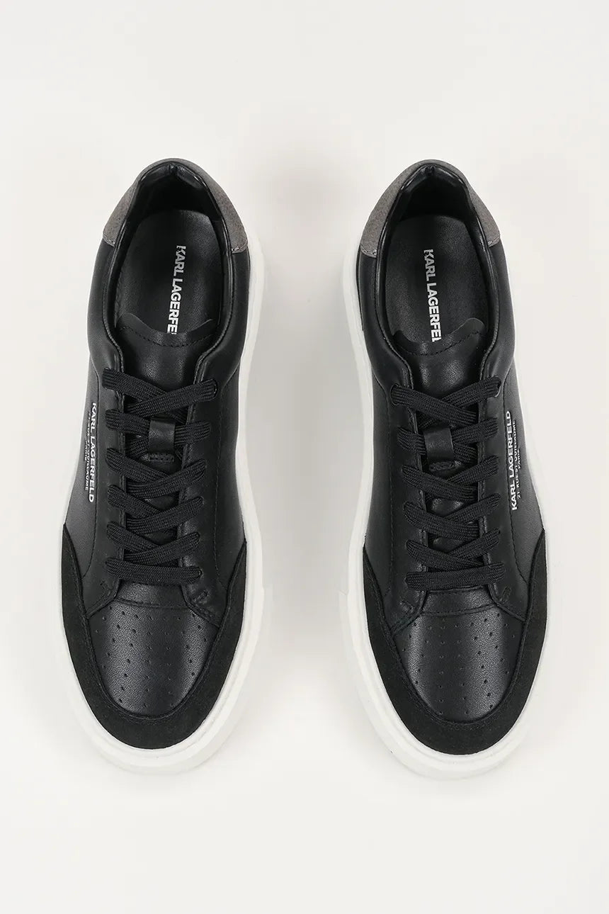 KARL LAGERFELD PANTOFI SPORT LO LACE BLACK