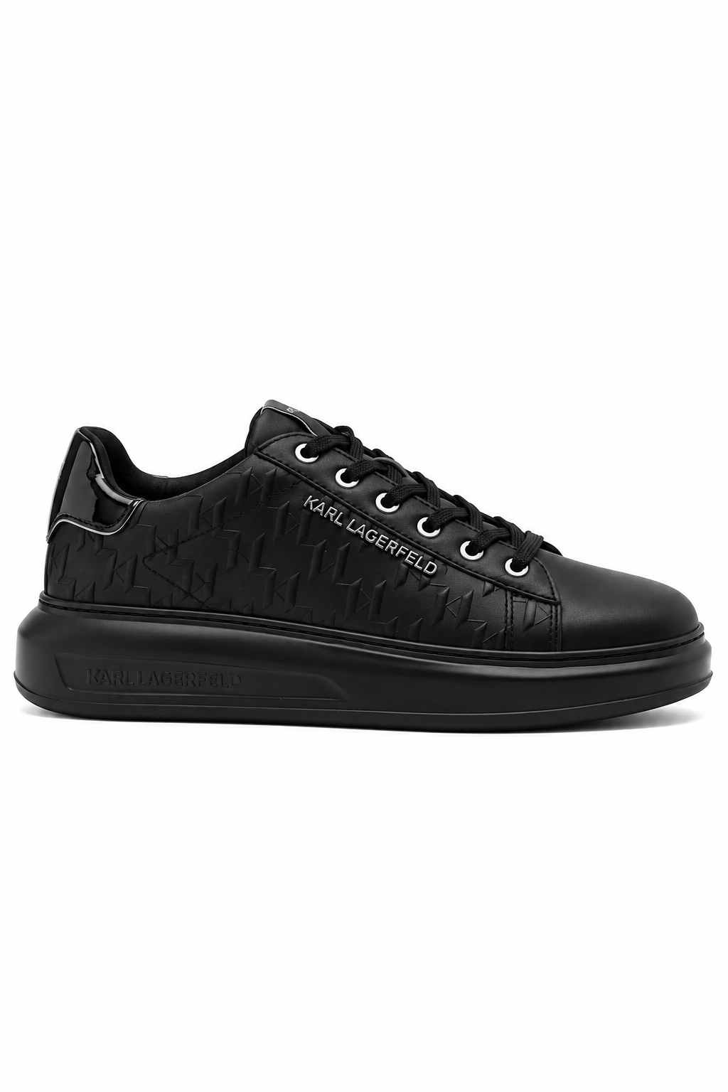 KARL LAGERFELD PANTOFI SPORT MONOGRAM BLACK