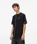 KARL LAGERFELD TRICOU CONTRAST BLACK