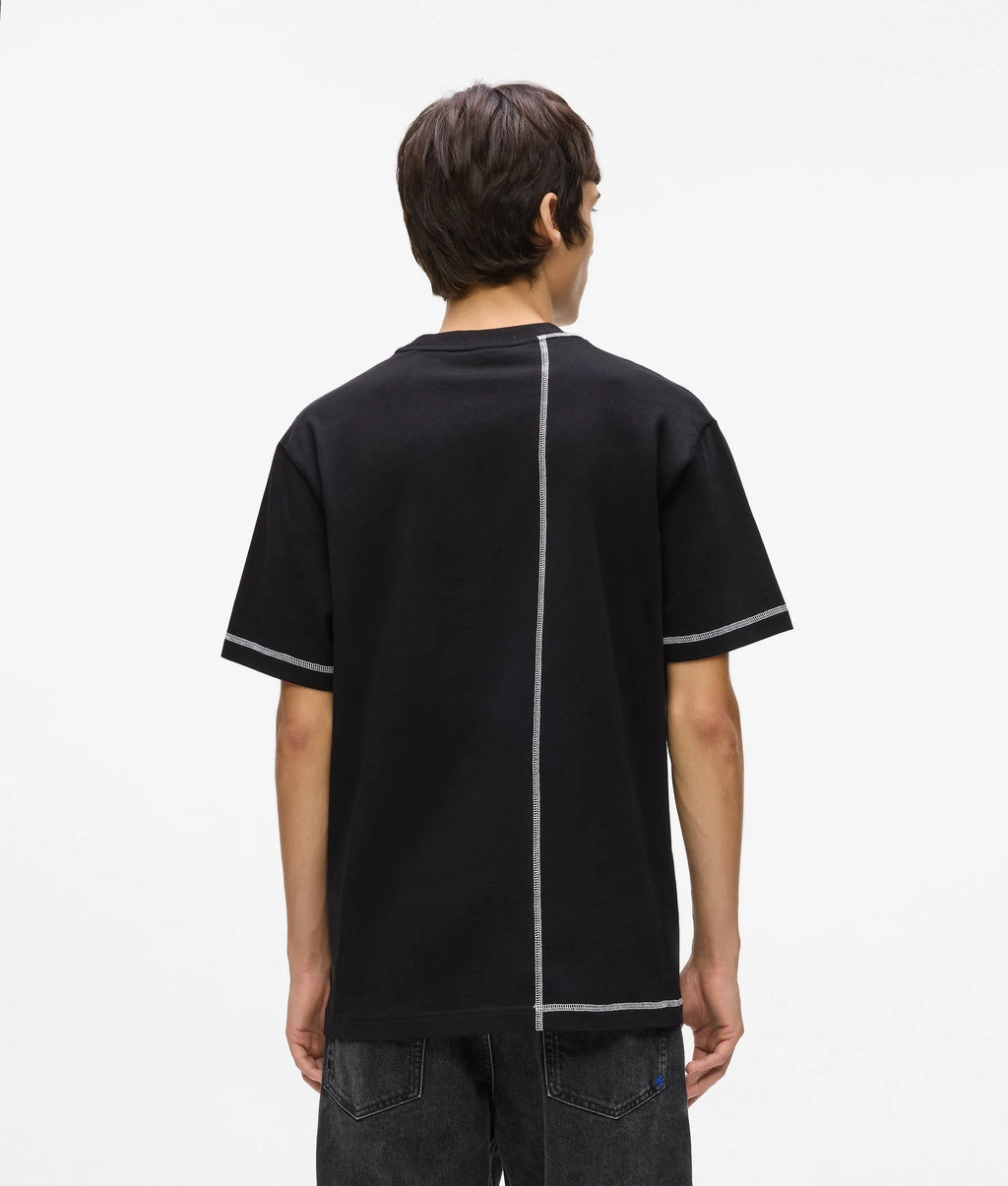 KARL LAGERFELD TRICOU CONTRAST BLACK