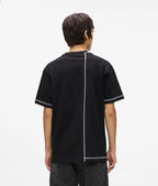 KARL LAGERFELD TRICOU CONTRAST BLACK
