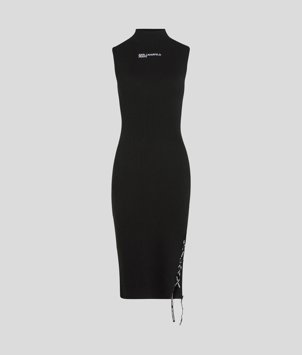 KARL LAGERFELD ROCHIE MIDI CASUAL BLACK