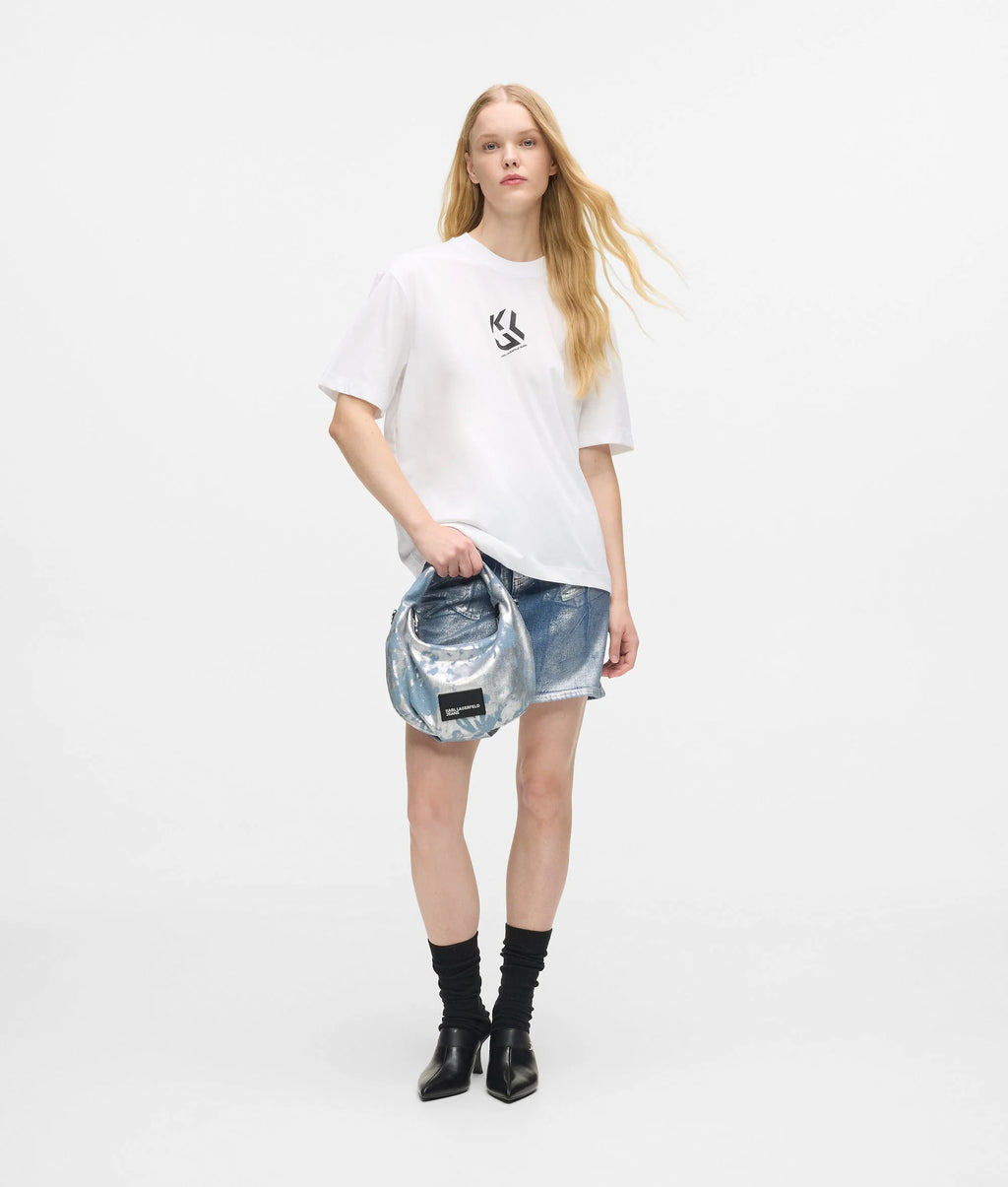 KARL LAGERFELD GEANTA HOBO DENIM