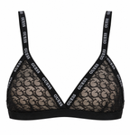 GUESS BRA MONOGRAM BLACK