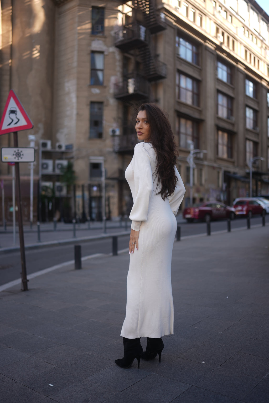 VERO MODA ROCHIE CASUAL ALB