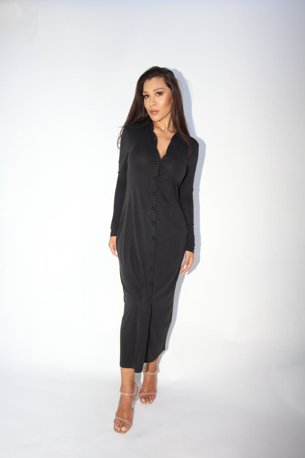 TONI GARM ROCHIE MAXI FLEUR BLACK