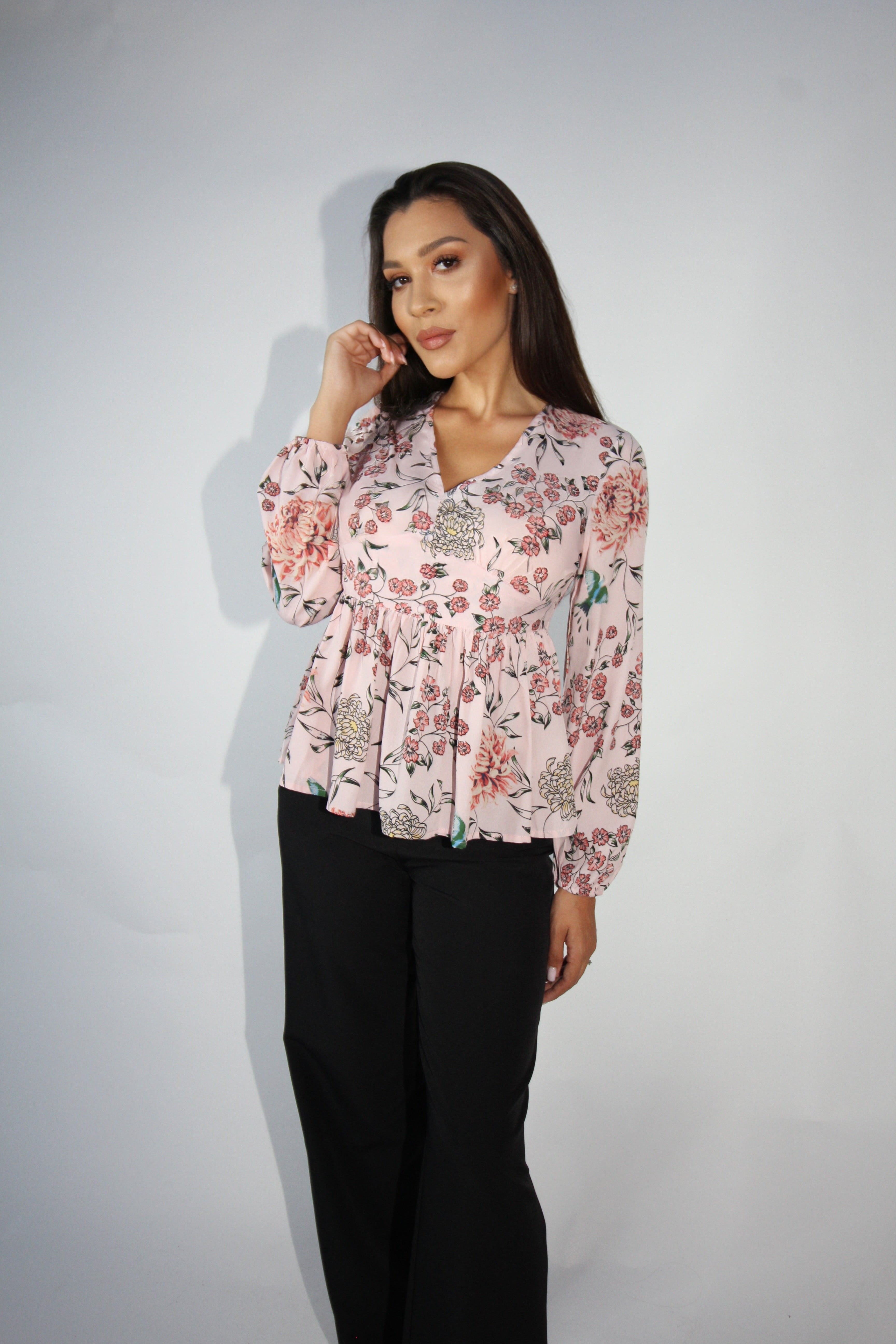 BOOHOO BLUZA CU IMPRIMEU FLORAL