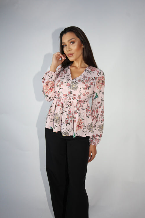 BOOHOO BLUZA CU IMPRIMEU FLORAL